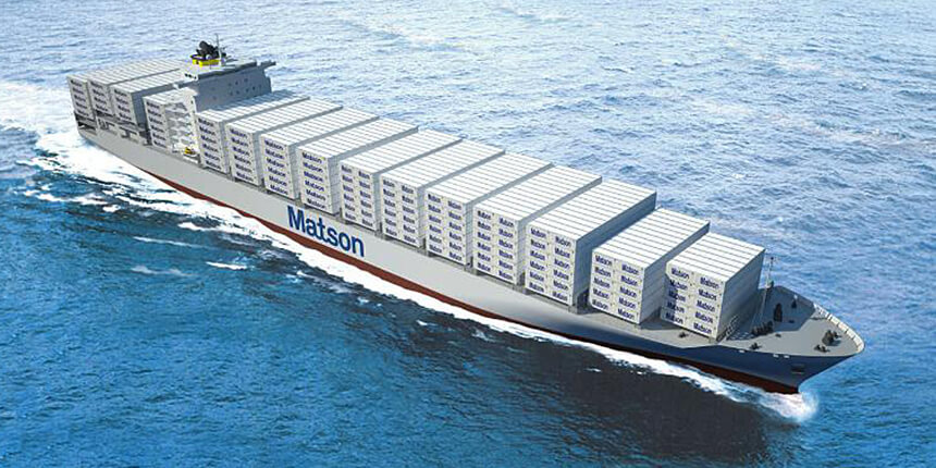 Matson is investing $418 million in two 850-foot 'Aloha class' LNG dual fuel container ships to be delivered in the third and fourth quarters of 2018.